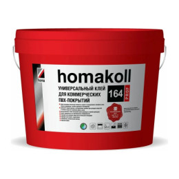 Клей Homakoll 164 Prof для коммерческого линолеума, 300-350гр/м2, морозостойкий (20 кг)