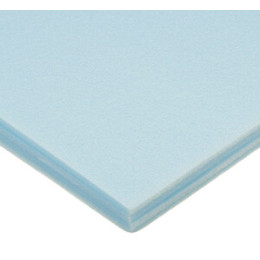 Подложка-гармошка для ламината, паркета, синяя, толщина 5мм, 0,5x1,05, 5,25м2