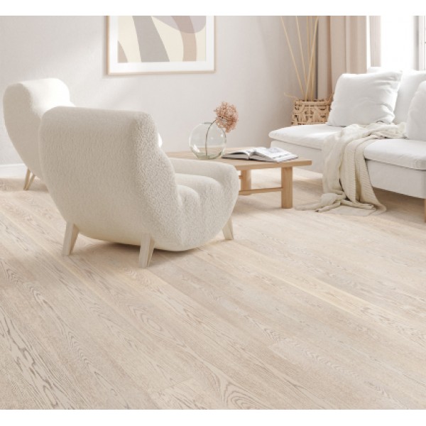 Паркетная доска TARKETT TANGO Дуб Белый Опал Браш 1983 м2 18319₽