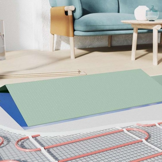 Подложка Solid под плитку ПВХ для теплых полов, толщина 1,5мм, 1050х500х1,5 мм, 10,5м2