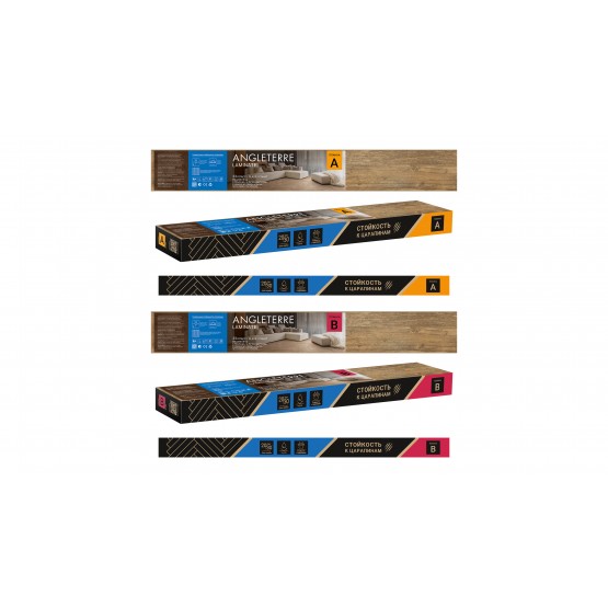 Ламинат TARKETT ANGLETERRE 833 Belgravia 33 класс, толщина 8 мм, Планка B (0,792 м2)