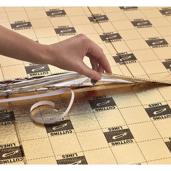 Купить Подложка для SPC, LVT, толщина 1,5мм, 1,18x5,30 6,25 м2 в Москве - 0