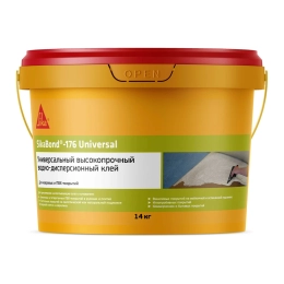 Клей SIKA Bond-176 Universal универсальный высокопрочный водно-дисперсионный клей для ковровых и ПВХ-покрытий (14 кг)