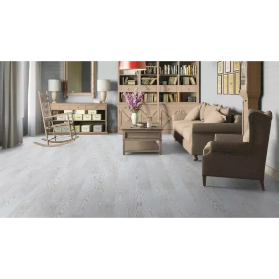 Паркетная доска TARKETT RUMBA Дуб Снежный Браш (0.86 м2)