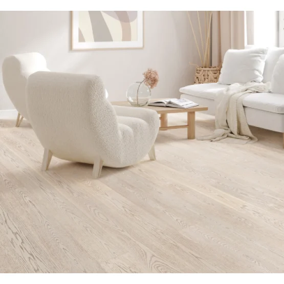 Паркетная доска TARKETT TANGO Дуб Белый Опал Браш (1,983 м2)