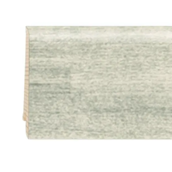 Купить Шпонированный плинтус TARKETT Уайт Канвас 80х20 ART 2.4 м/шт. в Москве - 0