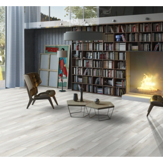 SPC плитка Art Vinyl PRIME CLICK SNOWY GREY планка 169x1120 23-34 класс (1,892 м2)