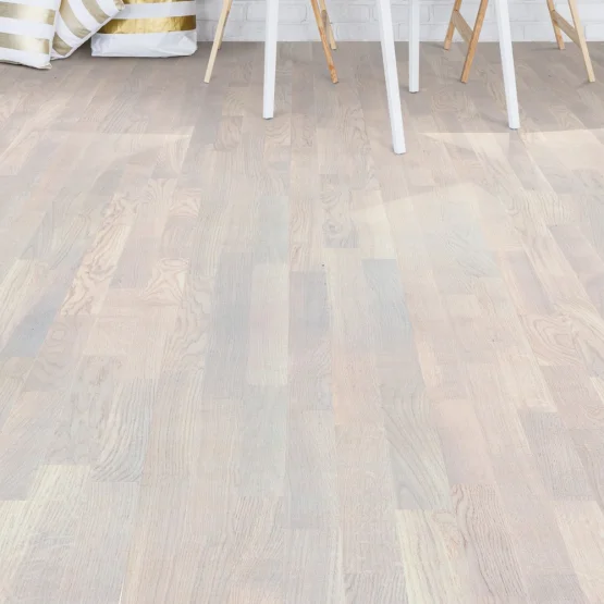 Купить Паркетная доска SOMMER EUROPARQUET Дуб Фрост 3-полосный толщина 13,2 мм 2.658 м2 в Москве - 0