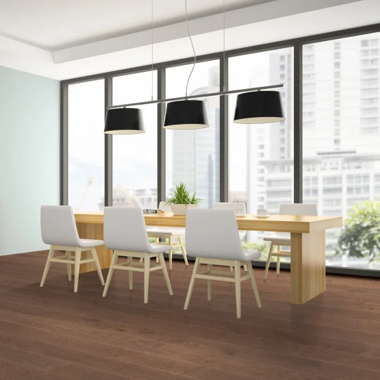 Паркетная доска TARKETT STEP XL Дуб Барон Темный Браш 1200 (1.182 м2)