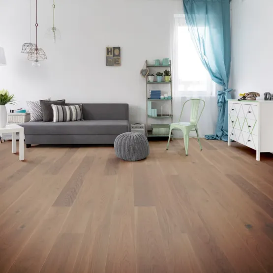 Паркетная доска TARKETT STEP L Дуб Роял Серый Браш 1000 (0.84 м2)