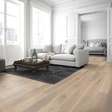 Паркетная доска TARKETT TANGO CLASSIC Дуб Миндальный Натур Браш 1200 1-полосный (1.182 м2)