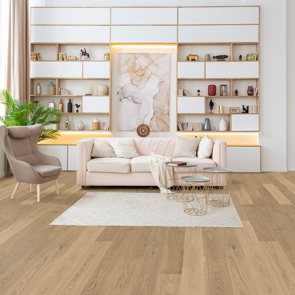 Паркетная доска TARKETT STEP XL Дуб Саванна Премиум Браш 0984 м2 12150₽
